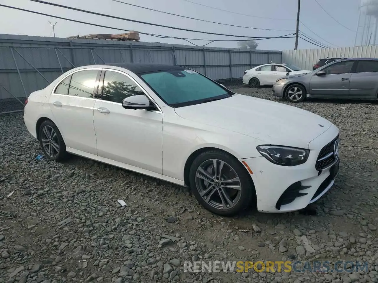4 Photograph of a damaged car W1KZF8EBXMA981507 MERCEDES-BENZ E-CLASS 2021