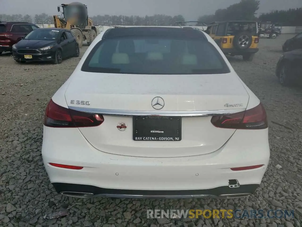 6 Photograph of a damaged car W1KZF8EBXMA981507 MERCEDES-BENZ E-CLASS 2021