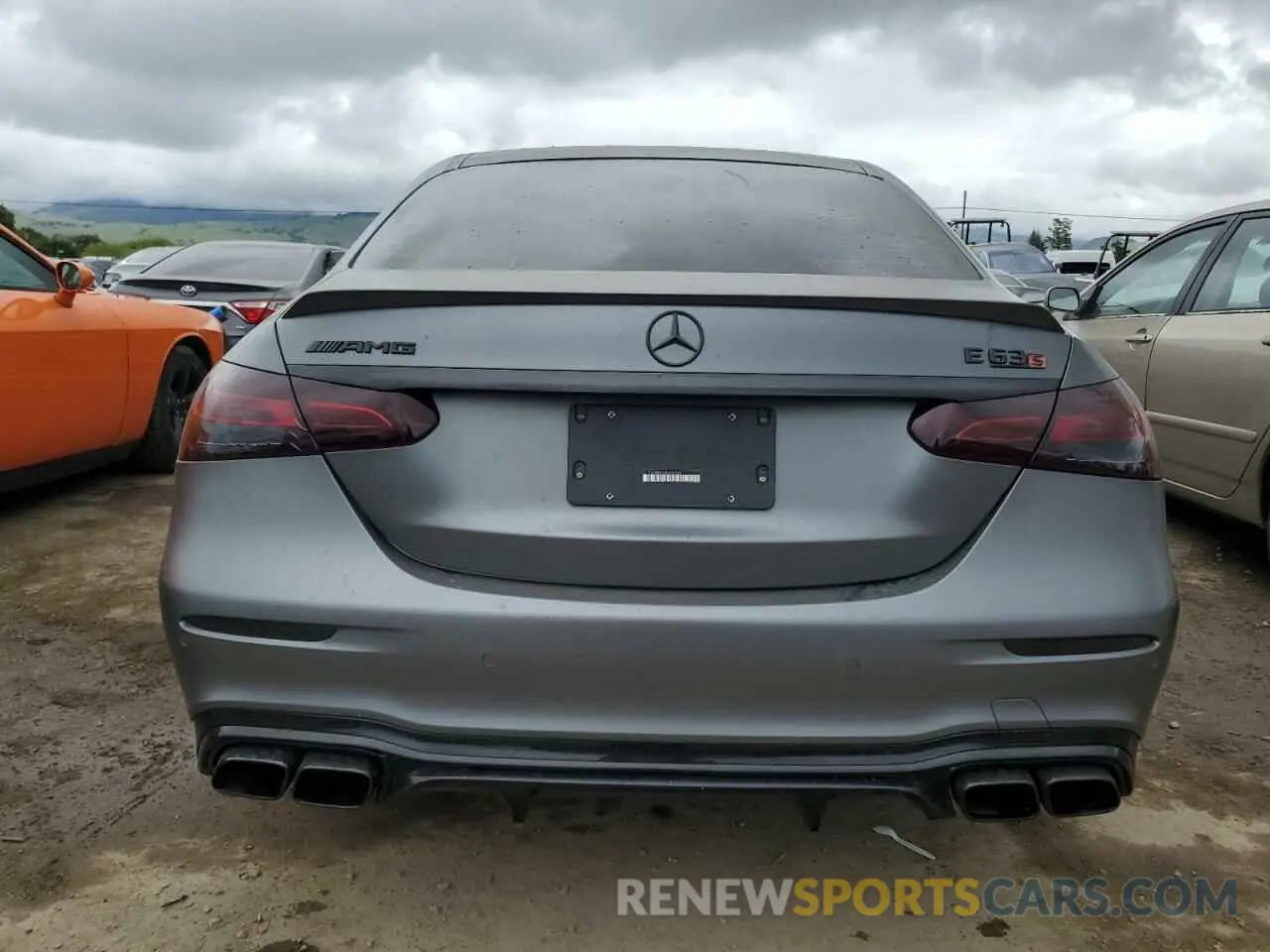 6 Photograph of a damaged car W1KZF8KB5MA988045 MERCEDES-BENZ E-CLASS 2021