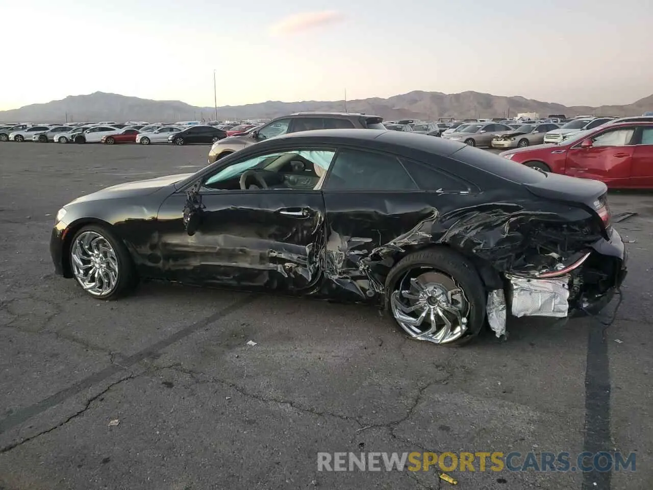 2 Photograph of a damaged car W1K1J5JB6NF183994 MERCEDES-BENZ E-CLASS 2022