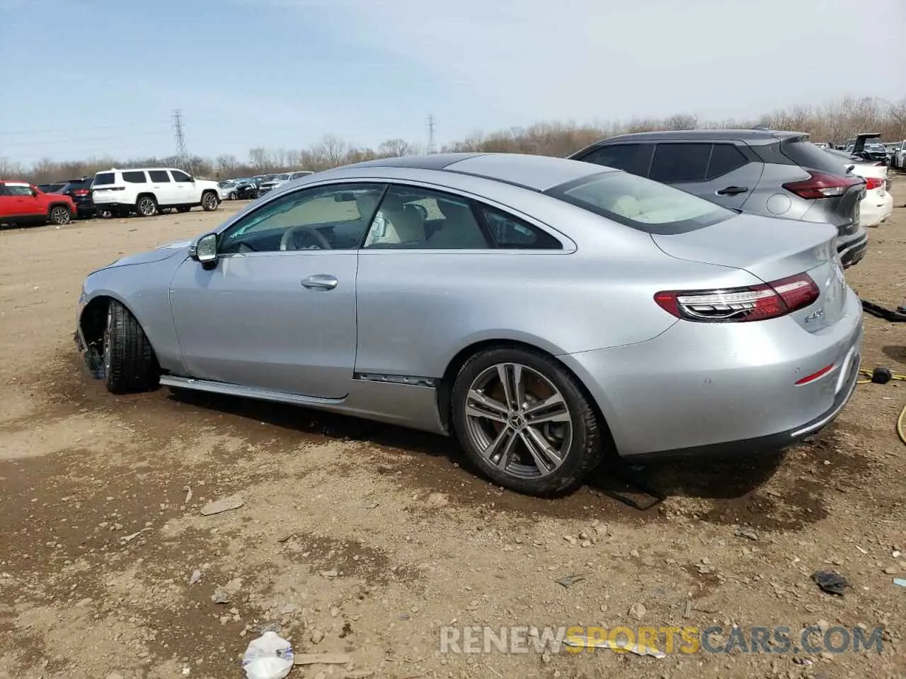2 Photograph of a damaged car W1K1J5KB4NF175262 MERCEDES-BENZ E-CLASS 2022
