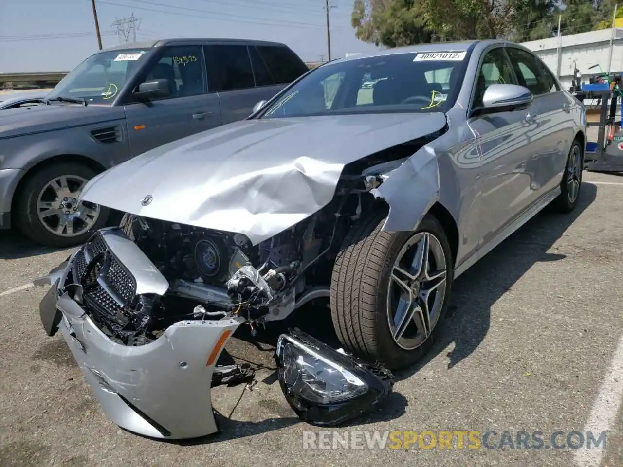 2 Photograph of a damaged car W1KZF5KB1NB021863 MERCEDES-BENZ E-CLASS 2022