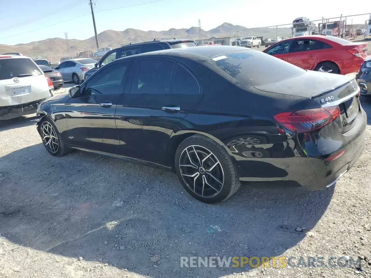 2 Photograph of a damaged car W1KZF5KB9NB029435 MERCEDES-BENZ E-CLASS 2022