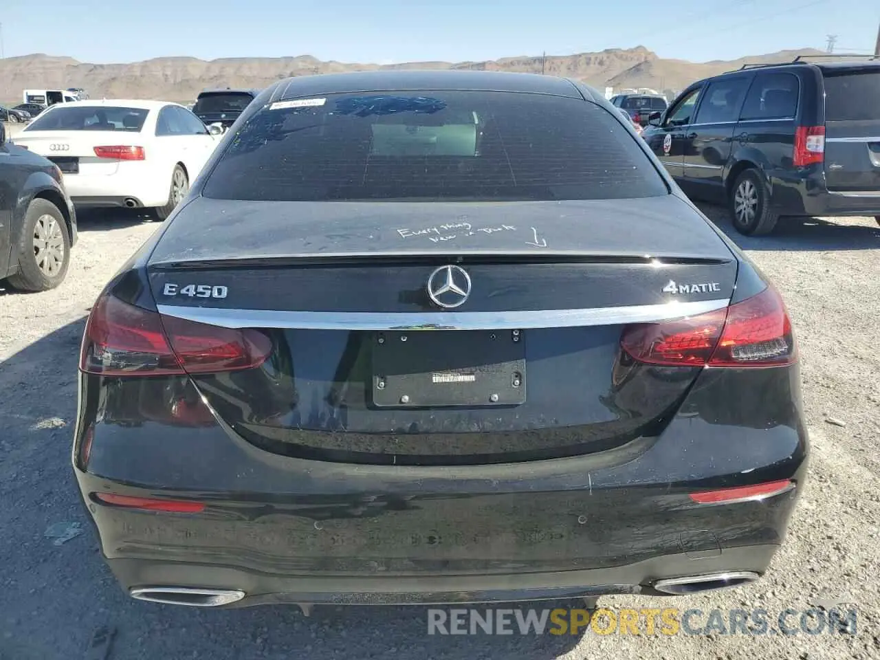 6 Photograph of a damaged car W1KZF5KB9NB029435 MERCEDES-BENZ E-CLASS 2022