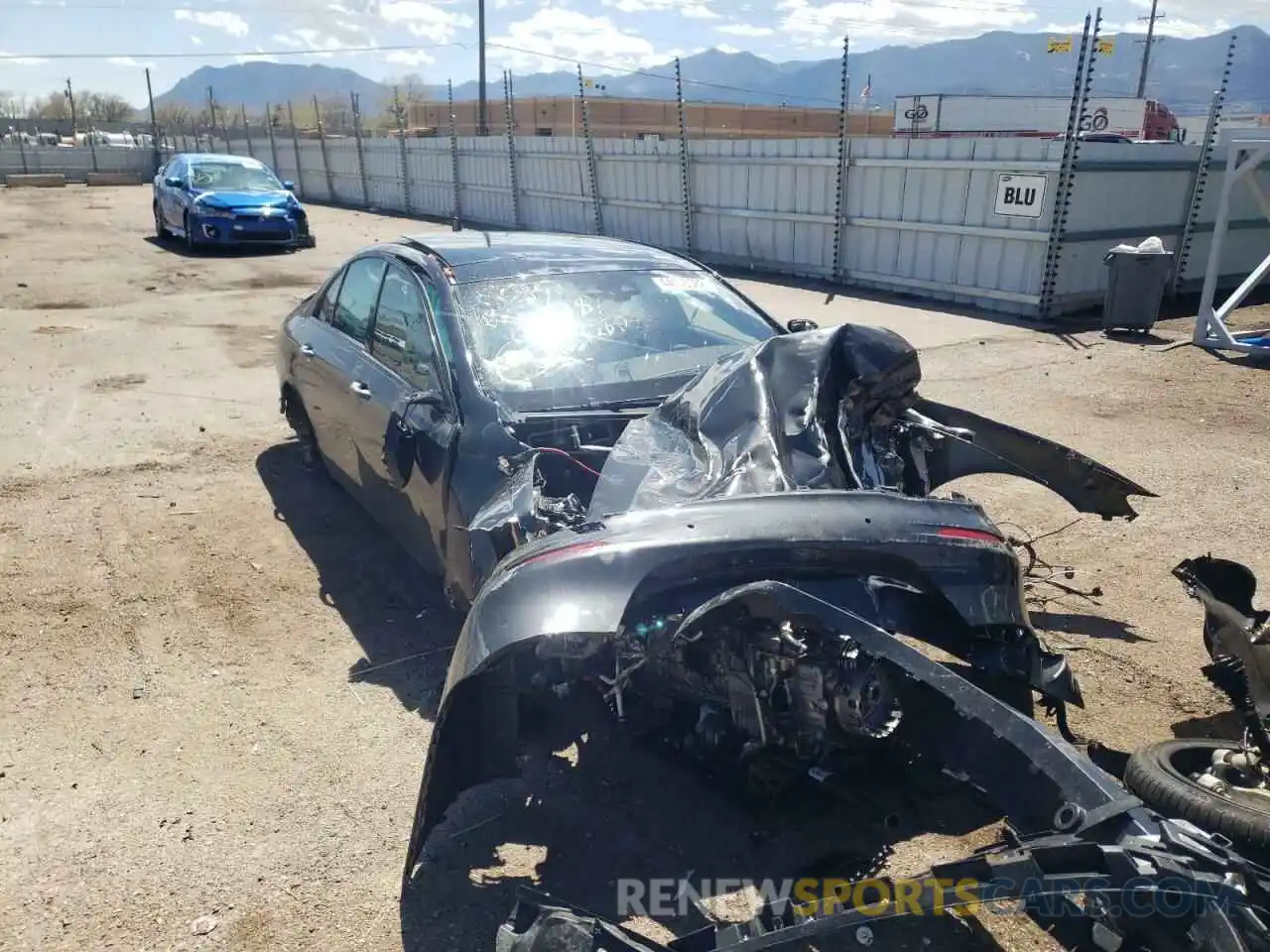 9 Photograph of a damaged car W1KZF6BB2NB028973 MERCEDES-BENZ E-CLASS 2022