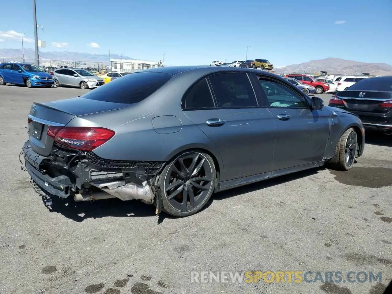 3 Photograph of a damaged car W1KZF6BB3NB056135 MERCEDES-BENZ E-CLASS 2022