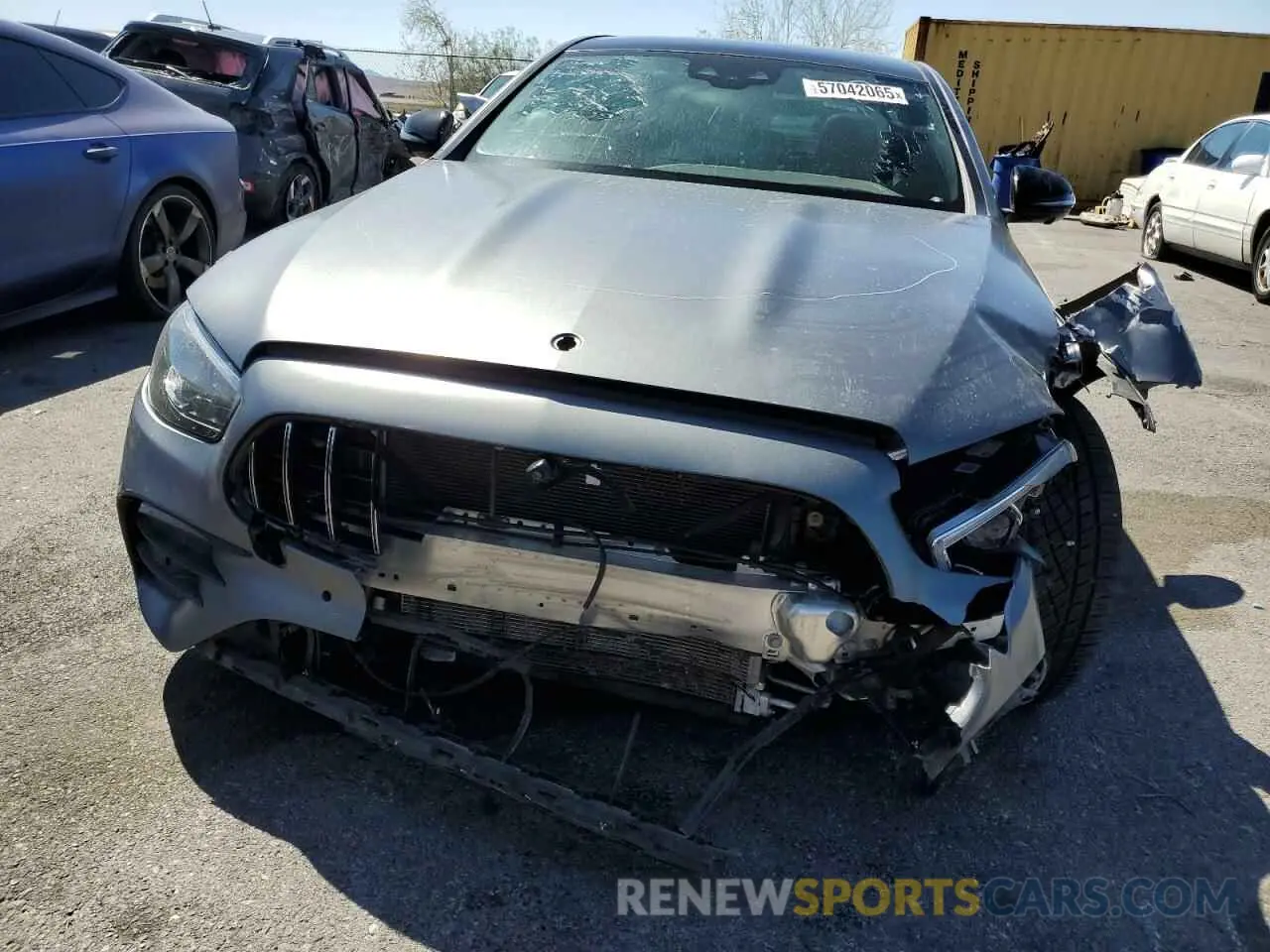 5 Photograph of a damaged car W1KZF6BB3NB056135 MERCEDES-BENZ E-CLASS 2022