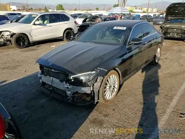 10 Photograph of a damaged car W1KZF8DB0NB085097 MERCEDES-BENZ E-CLASS 2022
