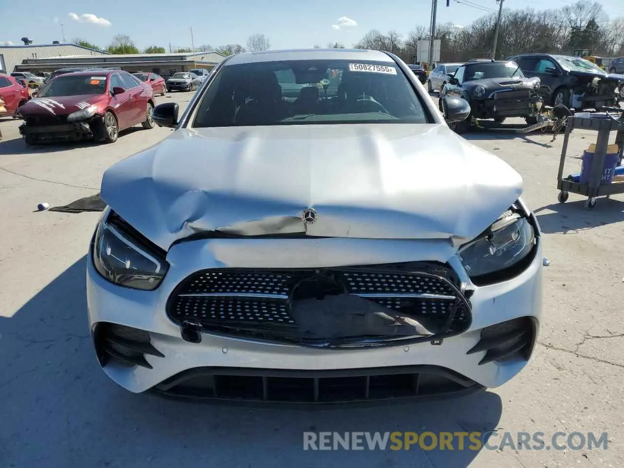 5 Photograph of a damaged car W1KZF8DB4NB095261 MERCEDES-BENZ E-CLASS 2022