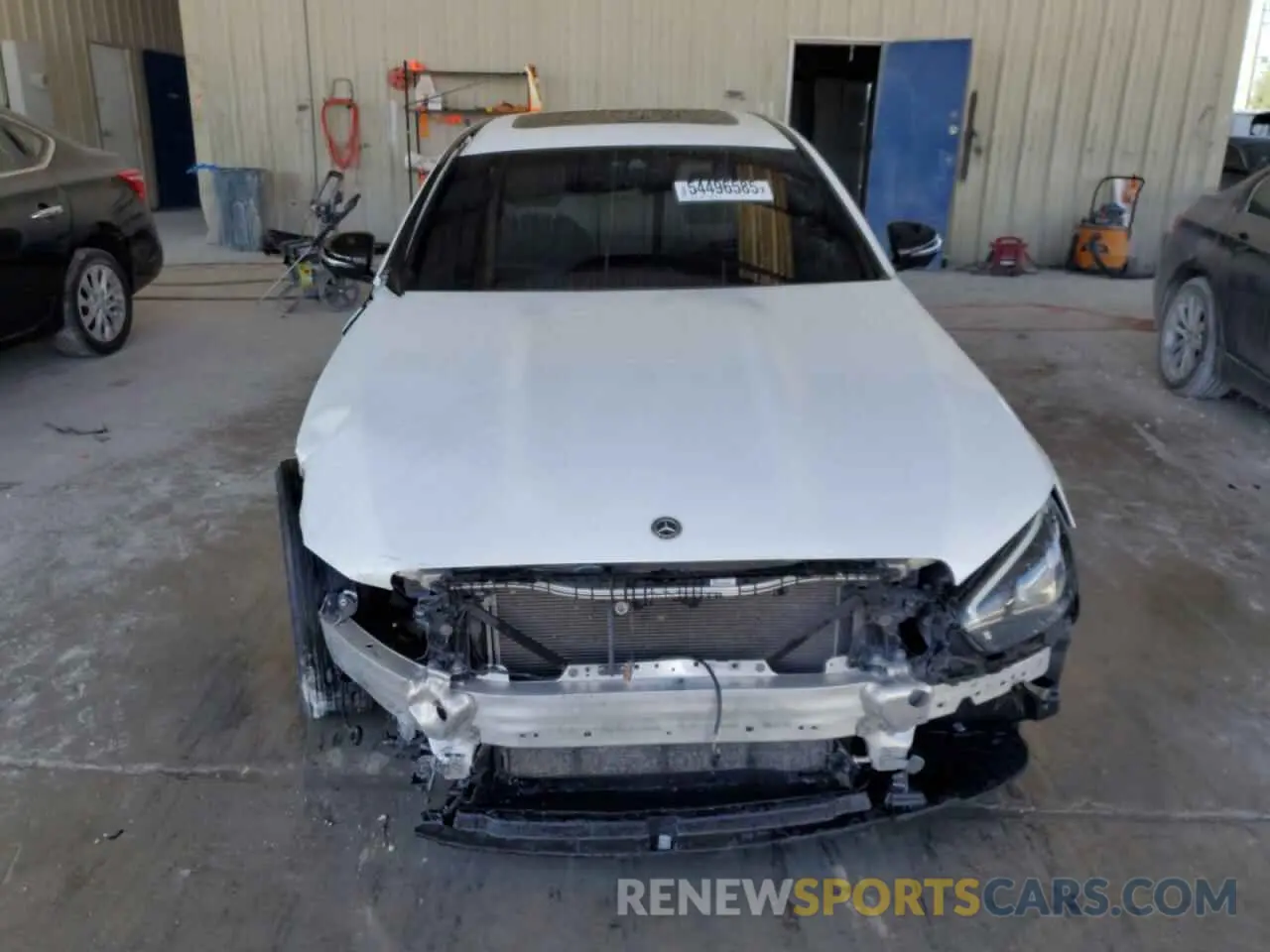 5 Photograph of a damaged car W1KZF8DB6NB086609 MERCEDES-BENZ E-CLASS 2022
