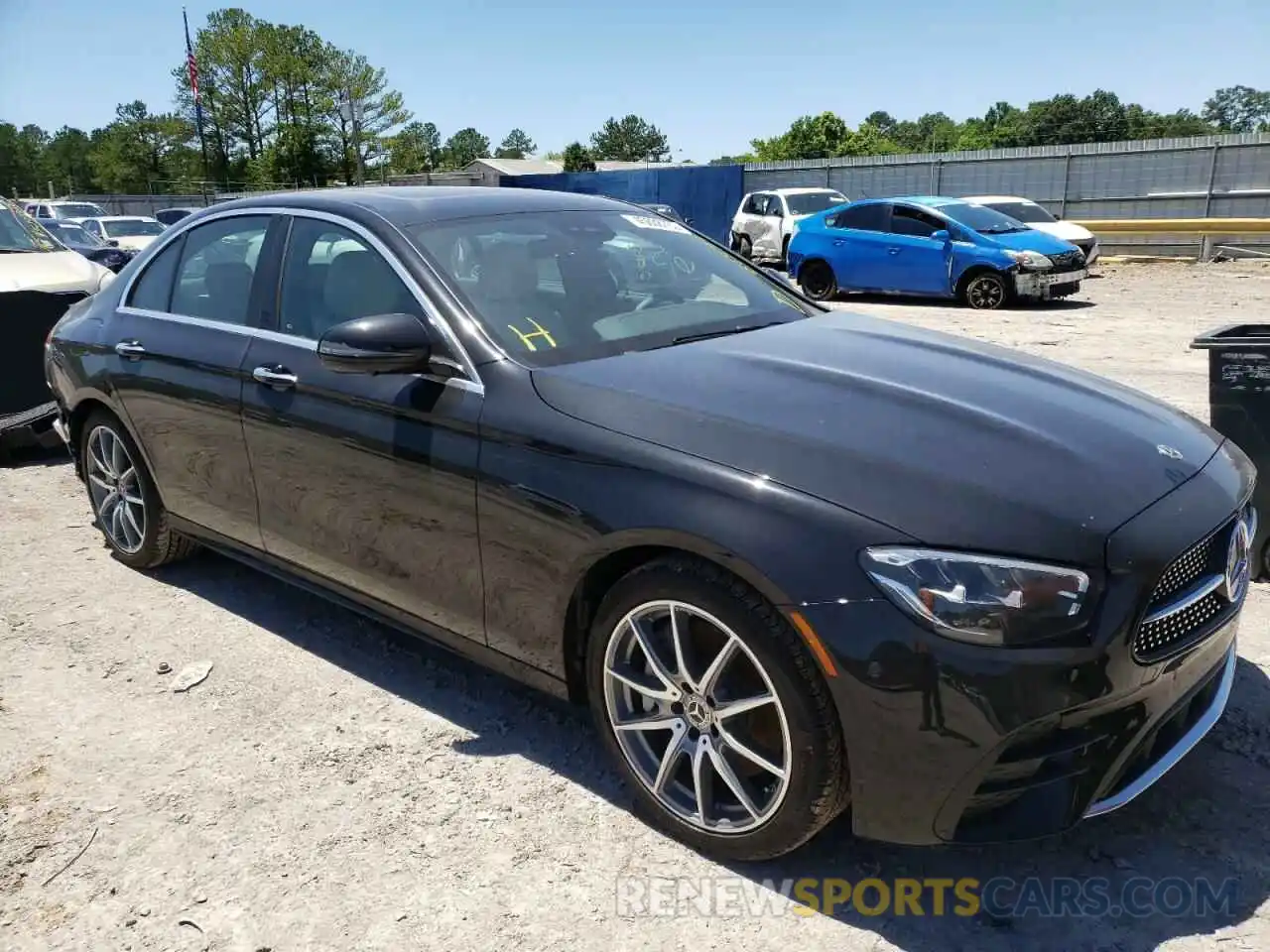 1 Photograph of a damaged car W1KZF8DB7NB029660 MERCEDES-BENZ E-CLASS 2022