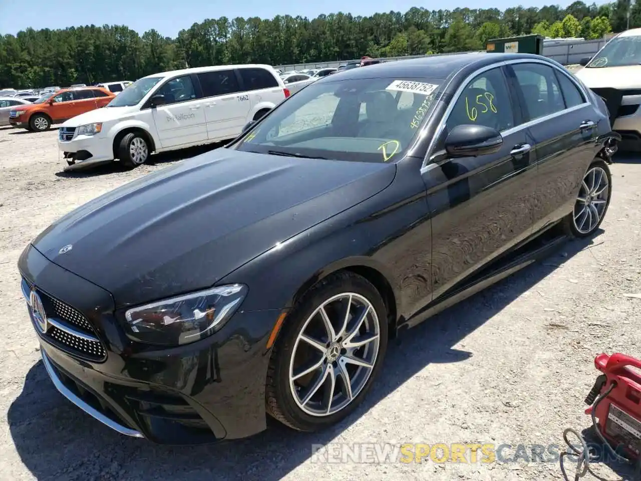 2 Photograph of a damaged car W1KZF8DB7NB029660 MERCEDES-BENZ E-CLASS 2022