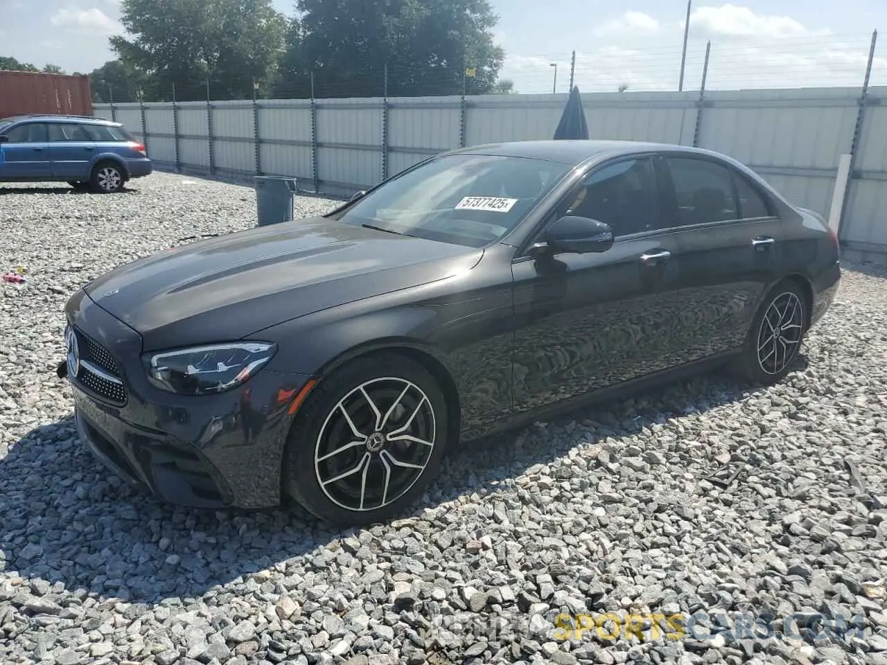 1 Photograph of a damaged car W1KZF8DB9NB083560 MERCEDES-BENZ E-CLASS 2022