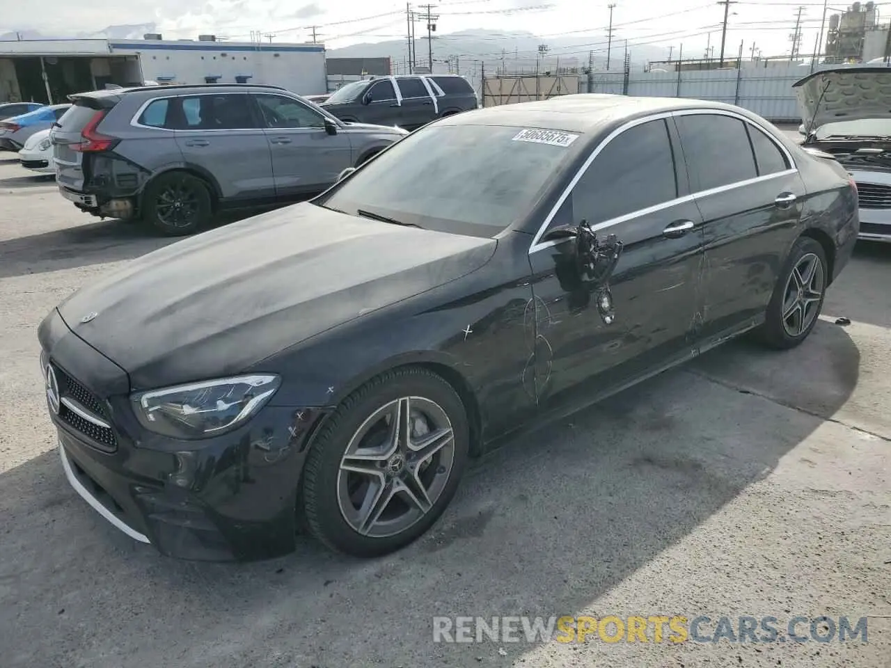 1 Photograph of a damaged car W1KZF8DBXNB022069 MERCEDES-BENZ E-CLASS 2022