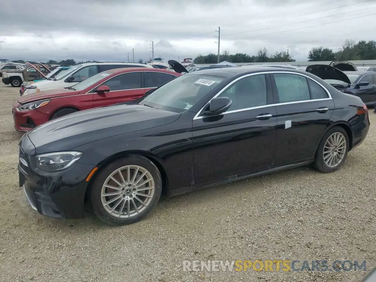 1 Photograph of a damaged car W1KZF8EB0NB052860 MERCEDES-BENZ E-CLASS 2022