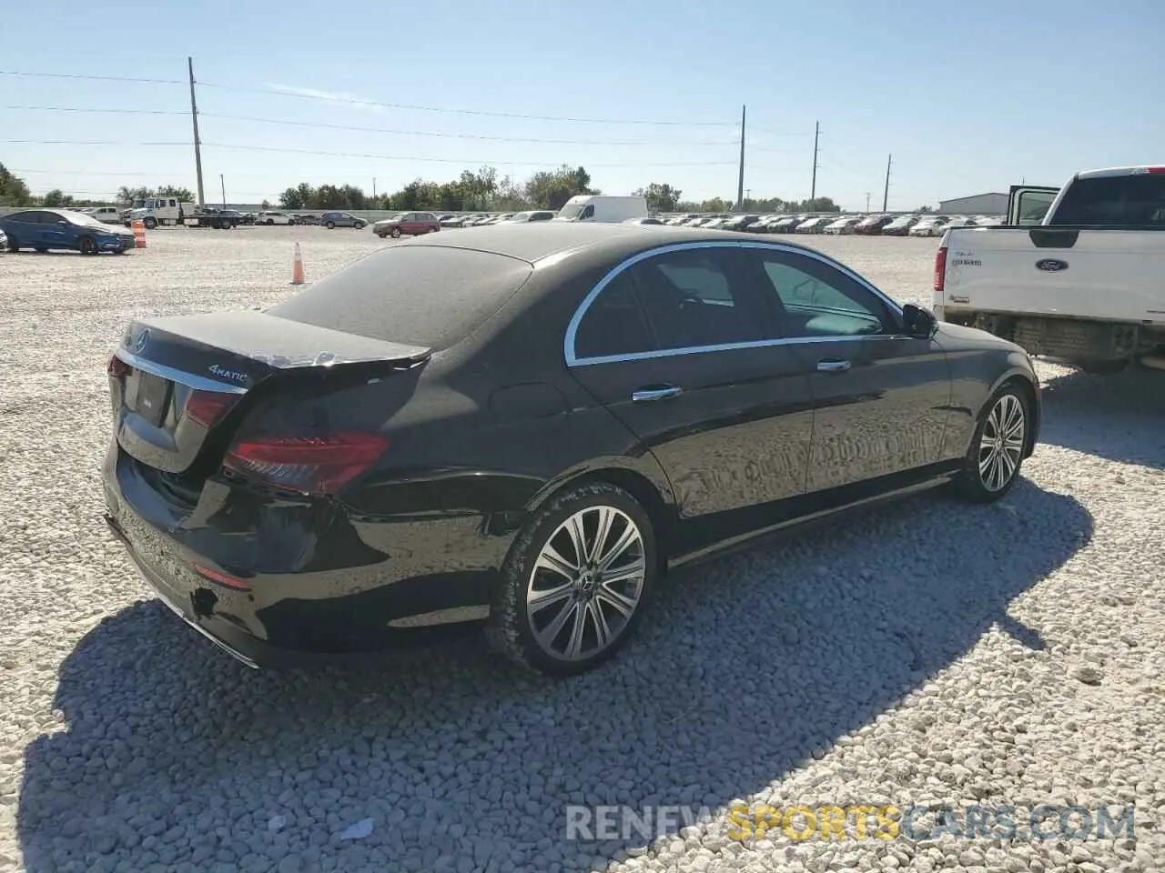 3 Photograph of a damaged car W1KZF8EB0NB072011 MERCEDES-BENZ E-CLASS 2022