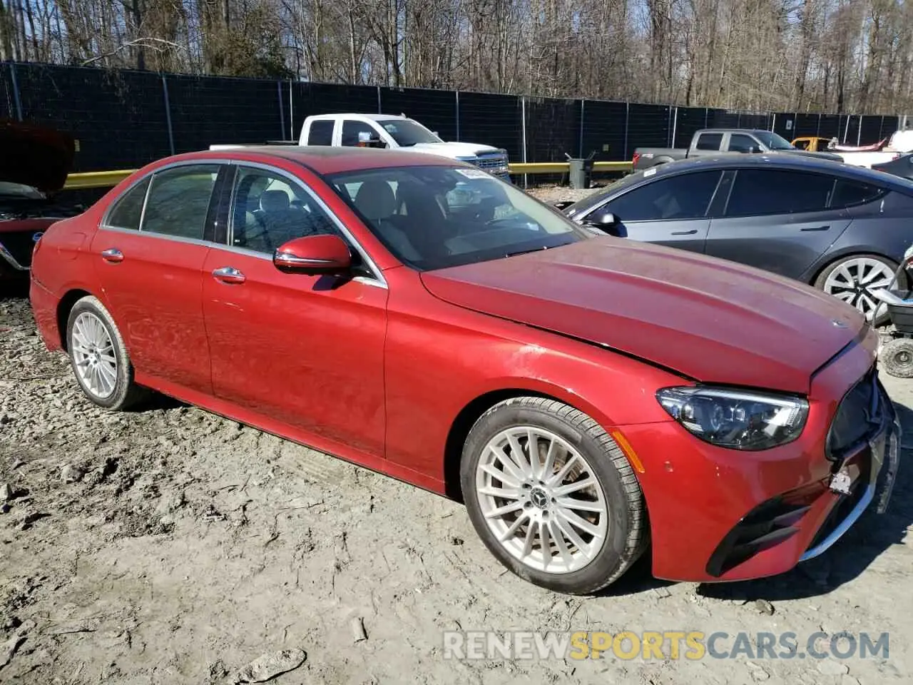 4 Photograph of a damaged car W1KZF8EB0PB139094 MERCEDES-BENZ E-CLASS 2023