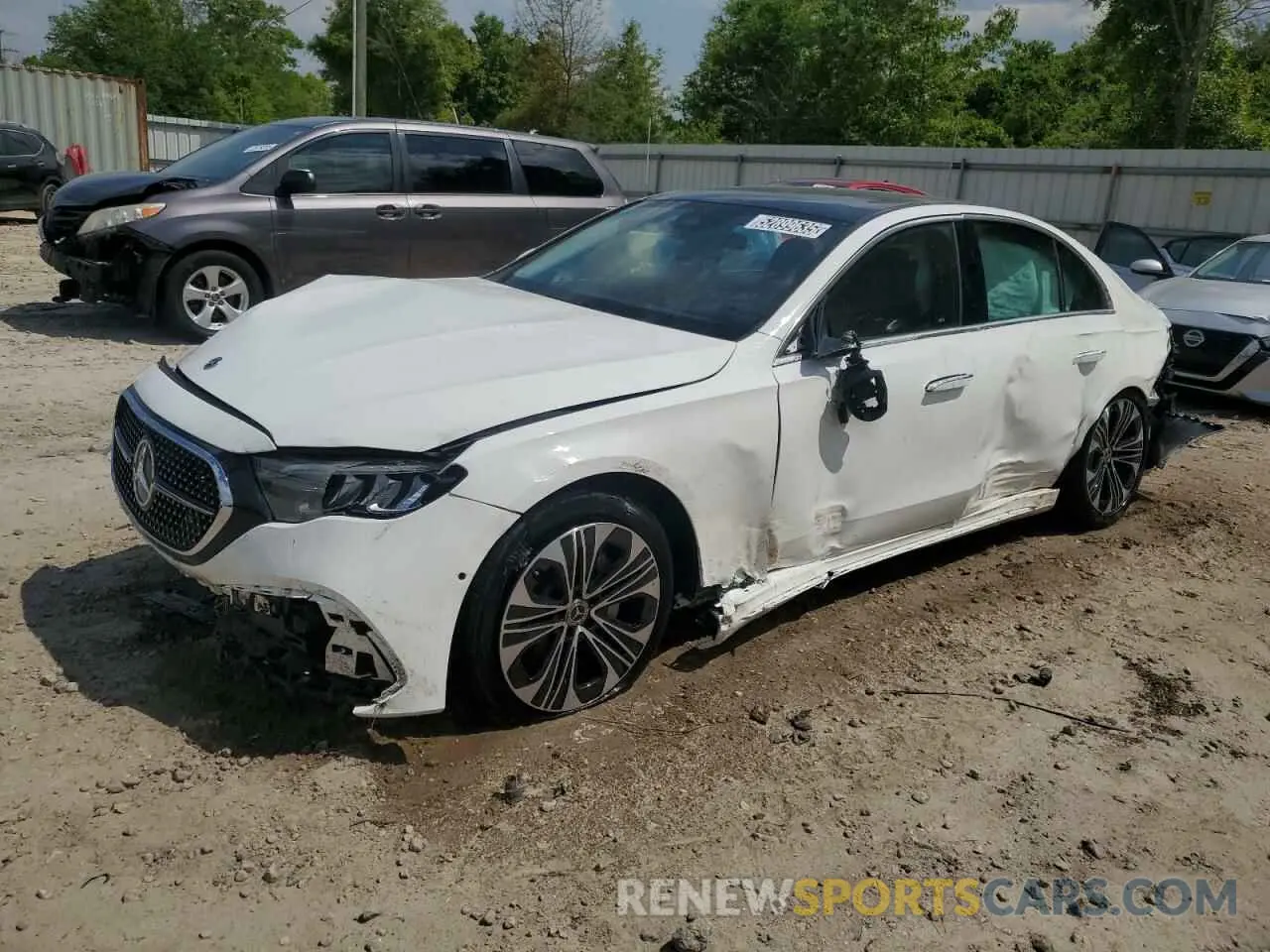 1 Photograph of a damaged car W1KLF4GB7SA135800 MERCEDES-BENZ E-CLASS 2025