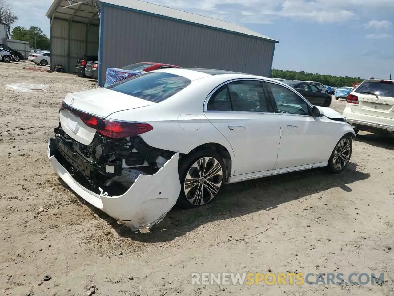 3 Photograph of a damaged car W1KLF4GB7SA135800 MERCEDES-BENZ E-CLASS 2025
