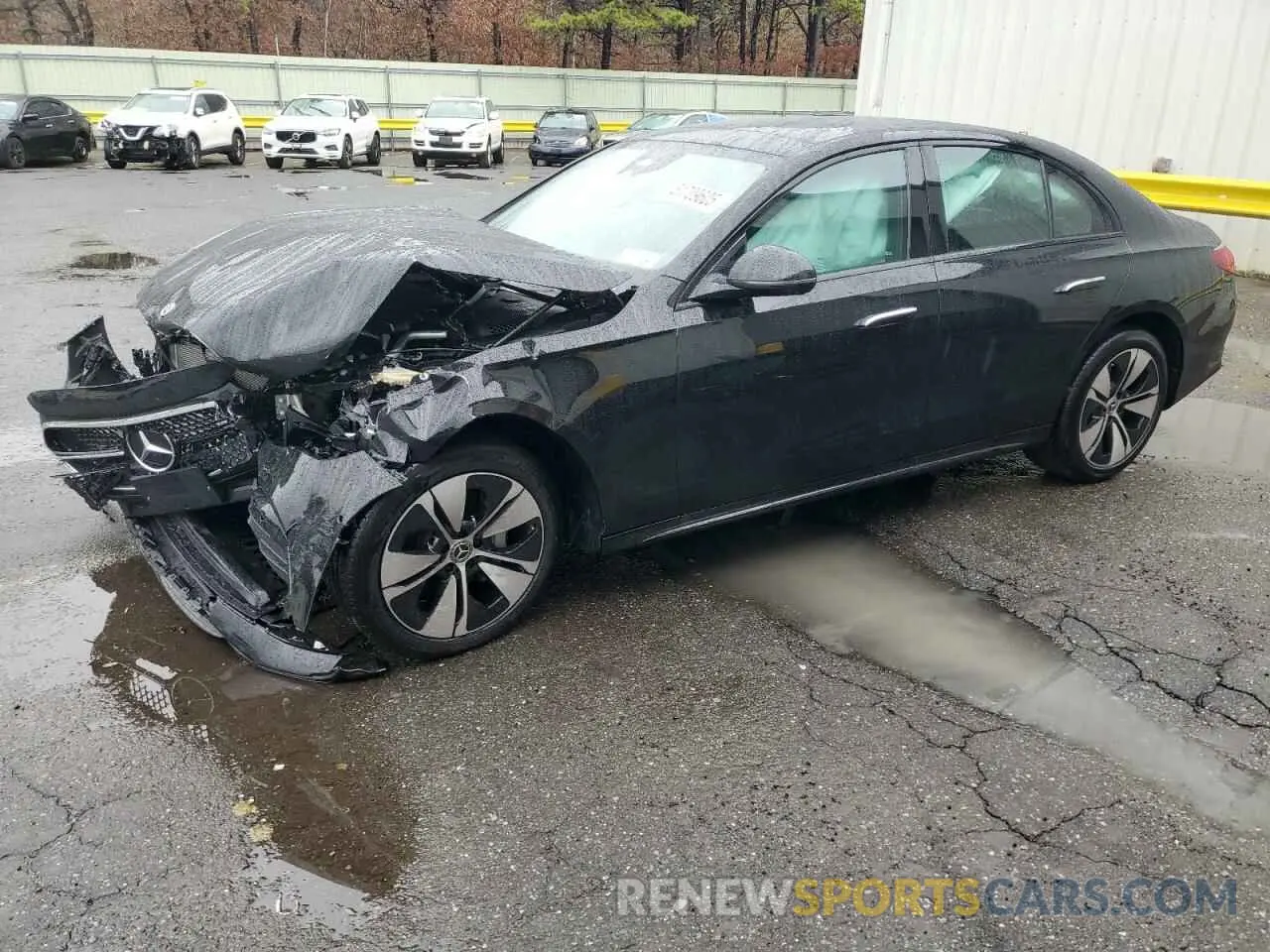 1 Photograph of a damaged car W1KLF4HB1SA119865 MERCEDES-BENZ E-CLASS 2025