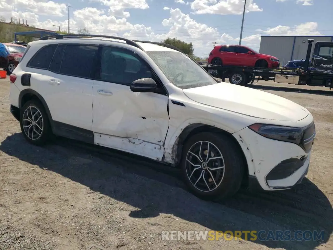 4 Photograph of a damaged car W1N9M0CB0PN022742 MERCEDES-BENZ EQB 250+ 2023