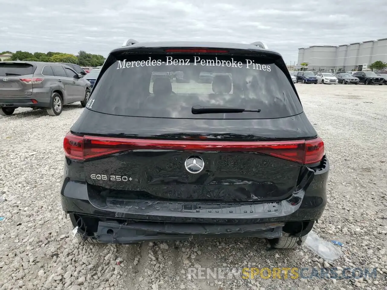 6 Photograph of a damaged car W1N9M0CB0RN087092 MERCEDES-BENZ EQB 250+ 2024