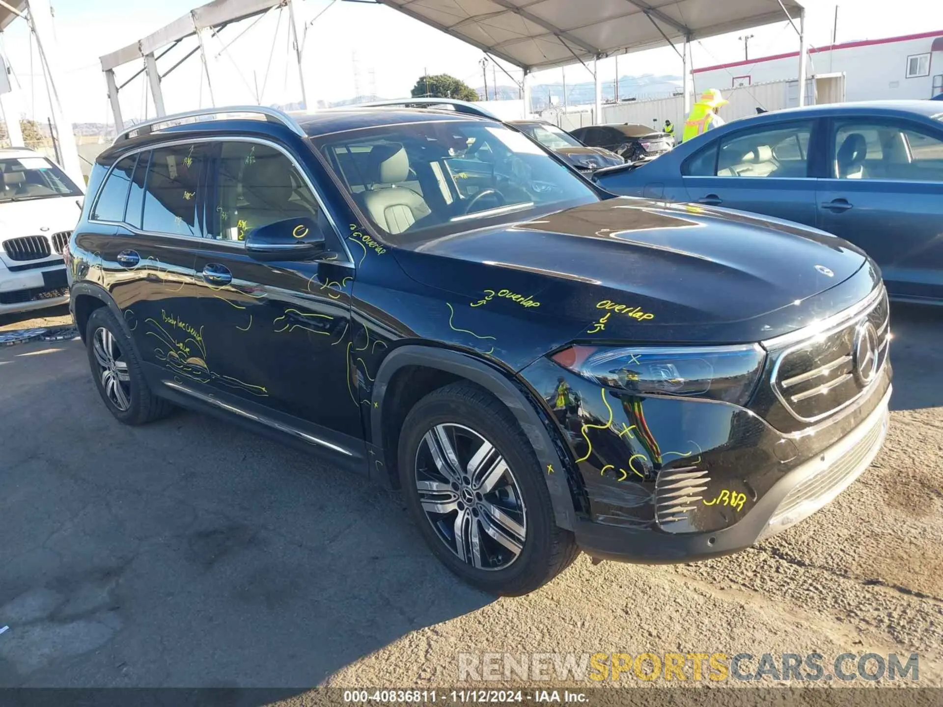 1 Photograph of a damaged car W1N9M0CB1PN052025 MERCEDES-BENZ EQB 250 SUV 2023