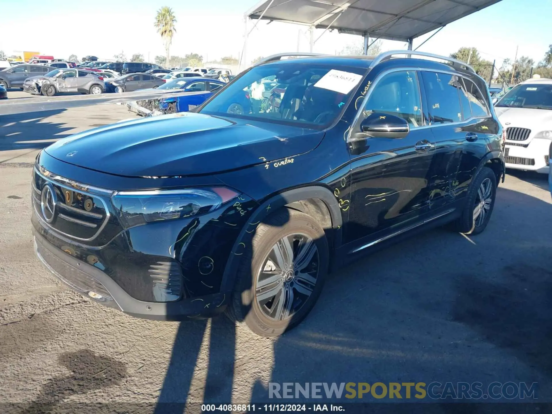 2 Photograph of a damaged car W1N9M0CB1PN052025 MERCEDES-BENZ EQB 250 SUV 2023