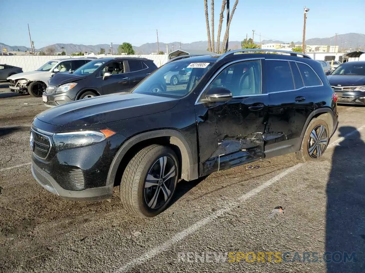 1 Photograph of a damaged car W1N9M0KB0PN059999 MERCEDES-BENZ EQB 300 4M 2023