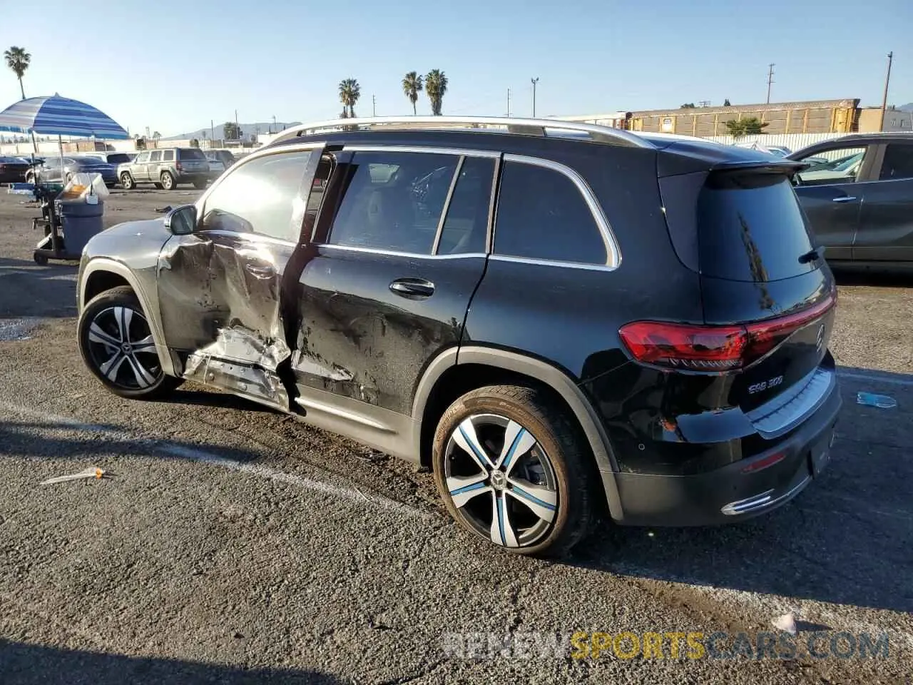 2 Photograph of a damaged car W1N9M0KB0PN059999 MERCEDES-BENZ EQB 300 4M 2023