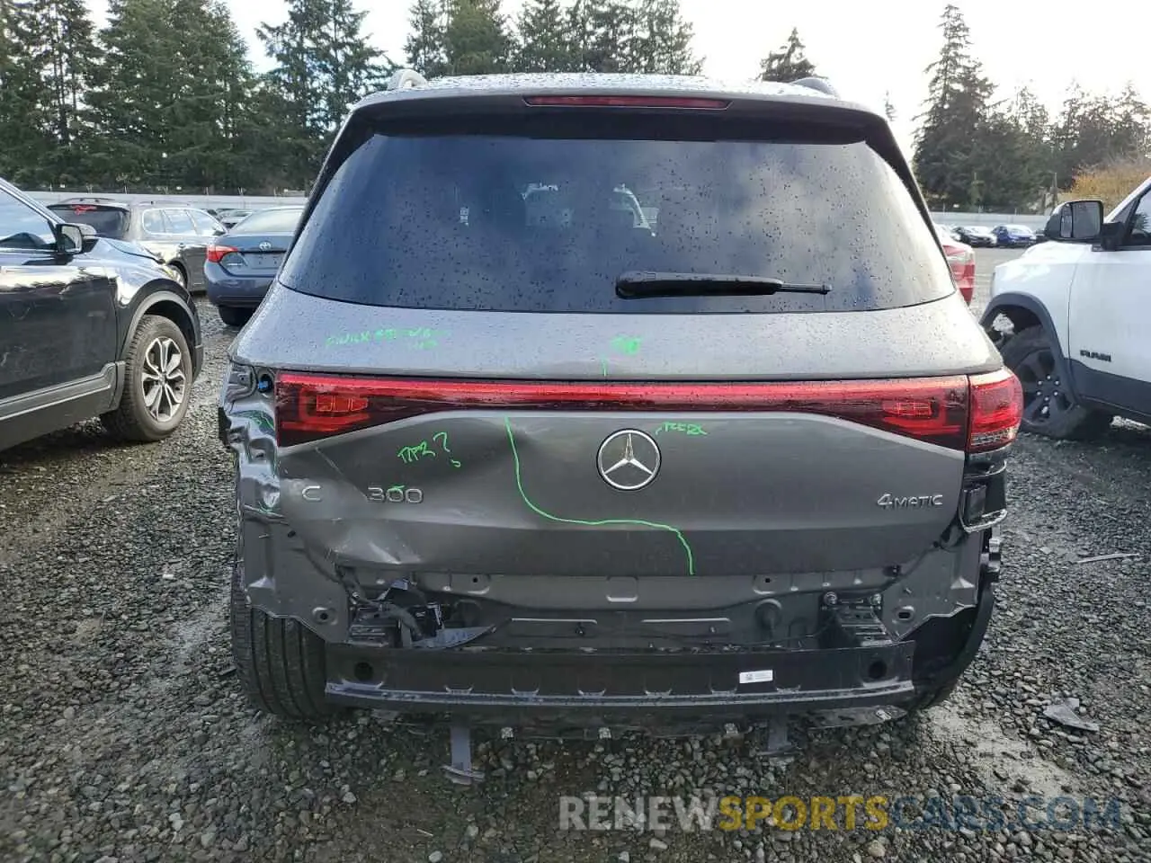 6 Photograph of a damaged car W1N9M0KB3PN033896 MERCEDES-BENZ EQB 300 4M 2023