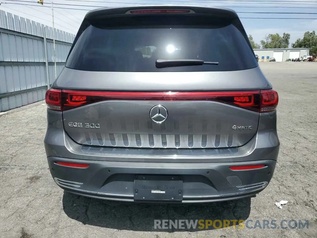 6 Photograph of a damaged car W1N9M0KB9PN024507 MERCEDES-BENZ EQB 300 4M 2023