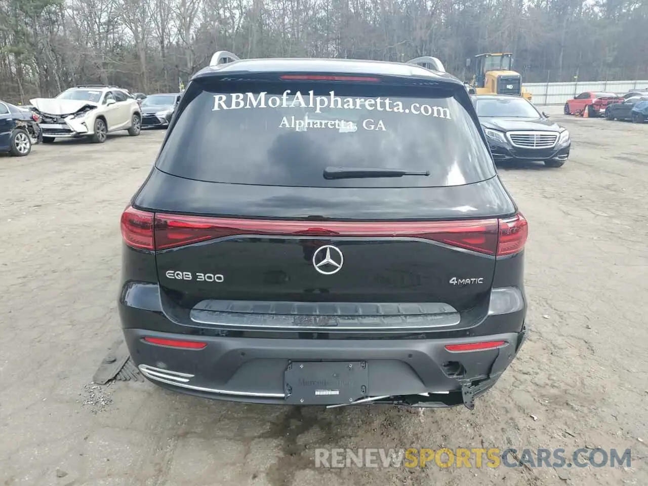 6 Photograph of a damaged car W1N9M0KBXRN080040 MERCEDES-BENZ EQB 300 4M 2024
