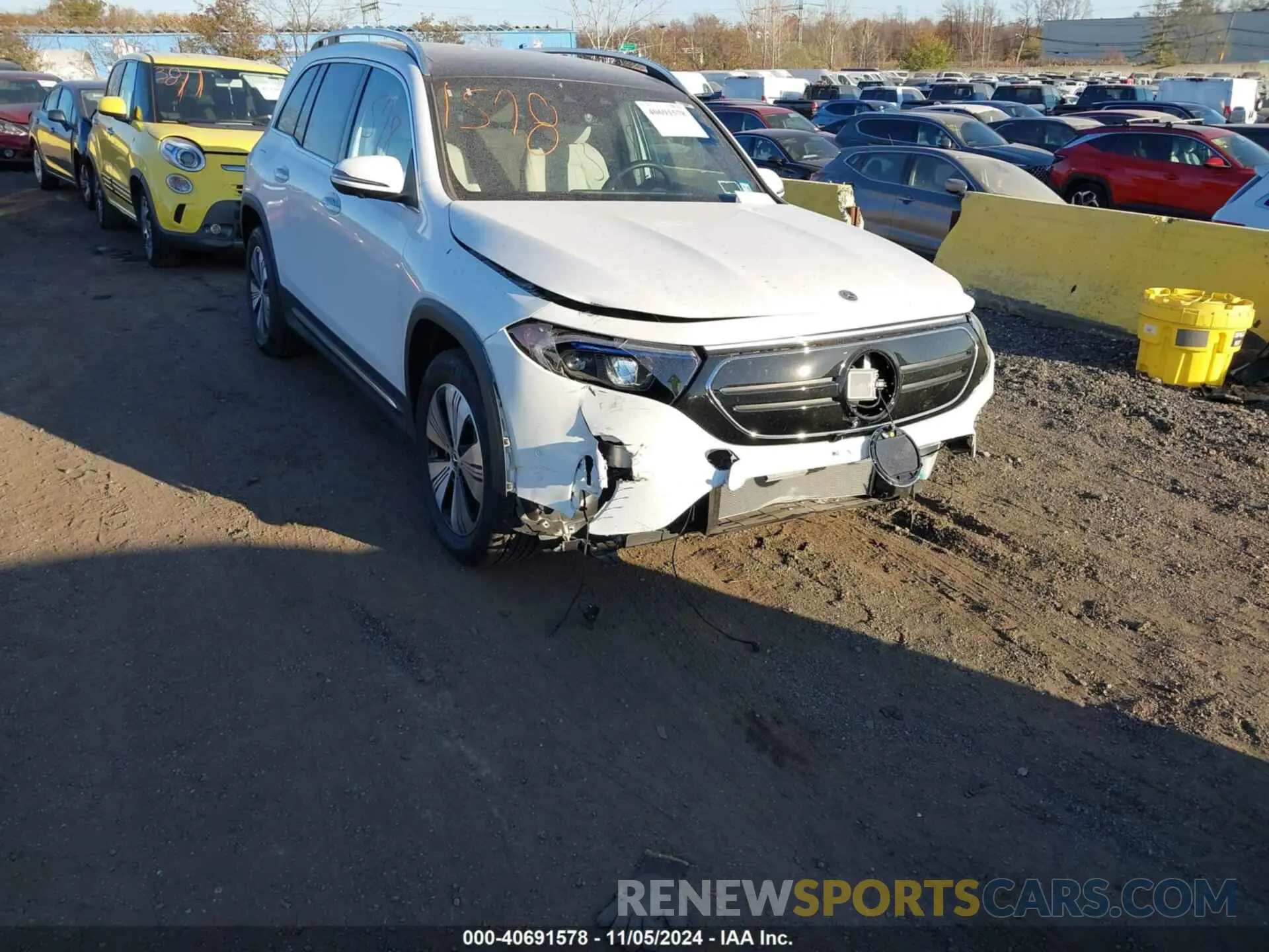 1 Photograph of a damaged car W1N9M0KB2PN067652 MERCEDES-BENZ EQB 300 SUV 2023