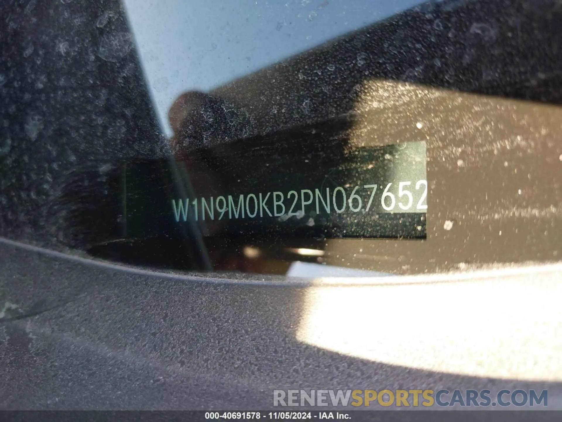 9 Photograph of a damaged car W1N9M0KB2PN067652 MERCEDES-BENZ EQB 300 SUV 2023