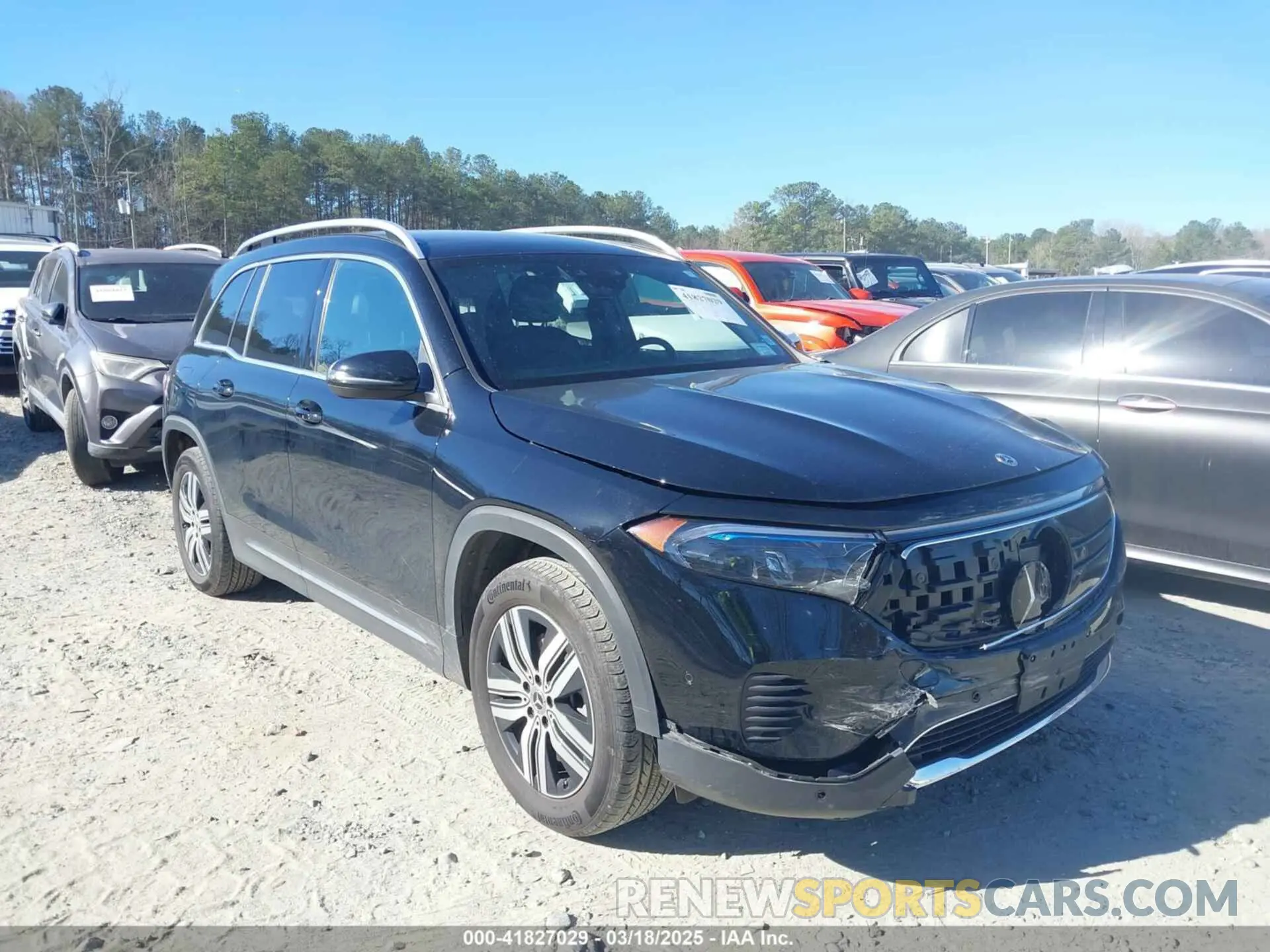 1 Photograph of a damaged car W1N9M0KBXPN050968 MERCEDES-BENZ EQB 300 SUV 2023