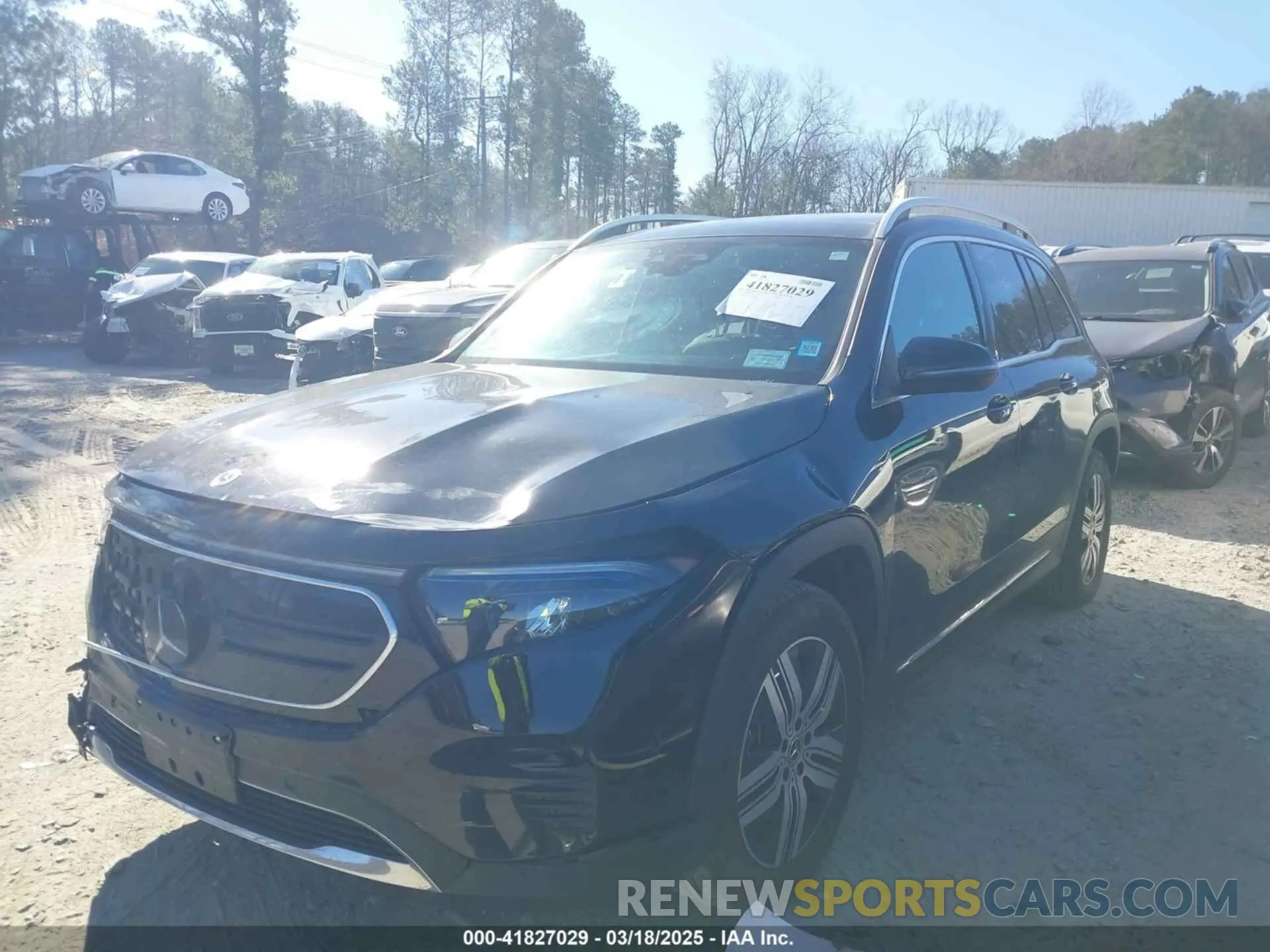 2 Photograph of a damaged car W1N9M0KBXPN050968 MERCEDES-BENZ EQB 300 SUV 2023