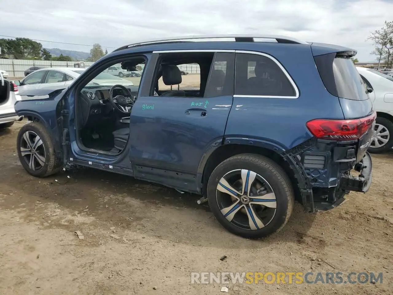 2 Photograph of a damaged car W1N9M1DB3PN032492 MERCEDES-BENZ EQB 350 4M 2023