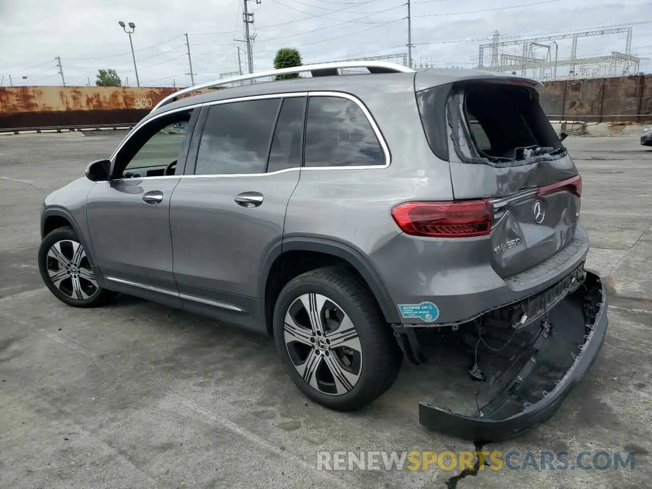2 Photograph of a damaged car W1N9M1DB4RN079257 MERCEDES-BENZ EQB 350 4M 2024