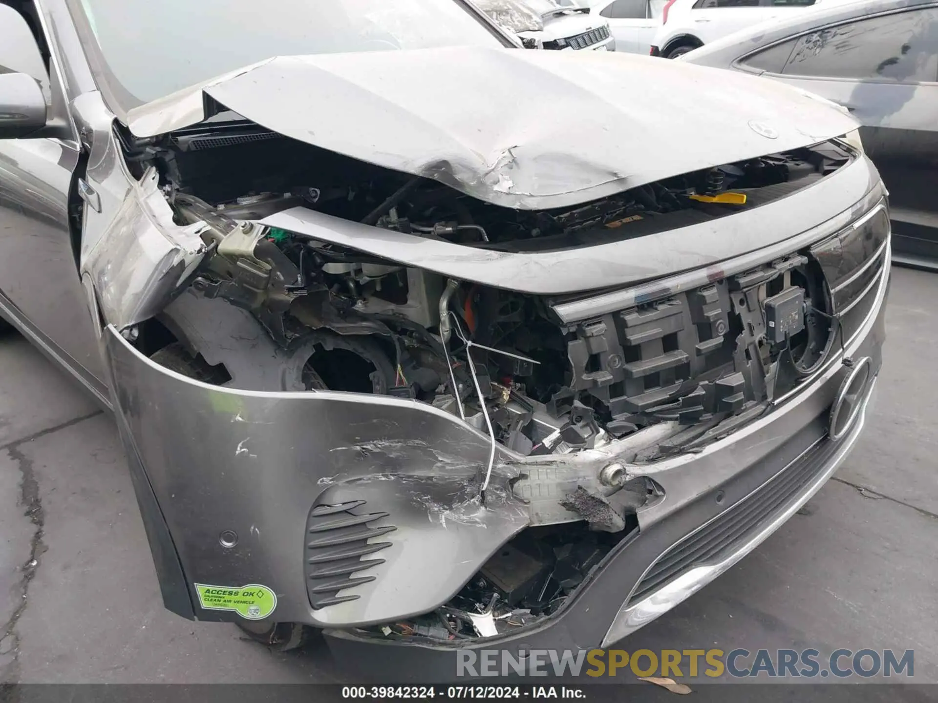 6 Photograph of a damaged car W1N9M1DB4NN007002 MERCEDES-BENZ EQB 350 SUV 2022
