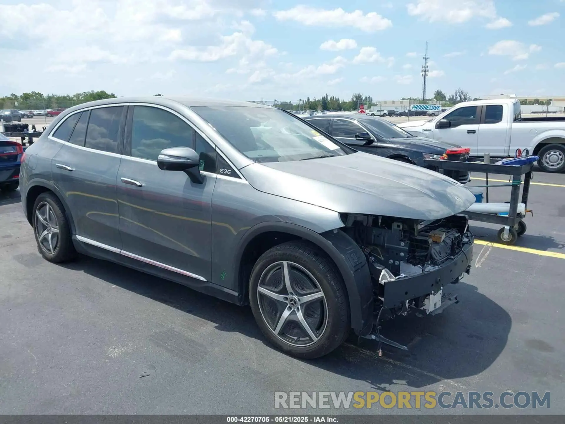 1 Photograph of a damaged car 4JGGM2BB7RA043931 MERCEDES-BENZ EQE 2024