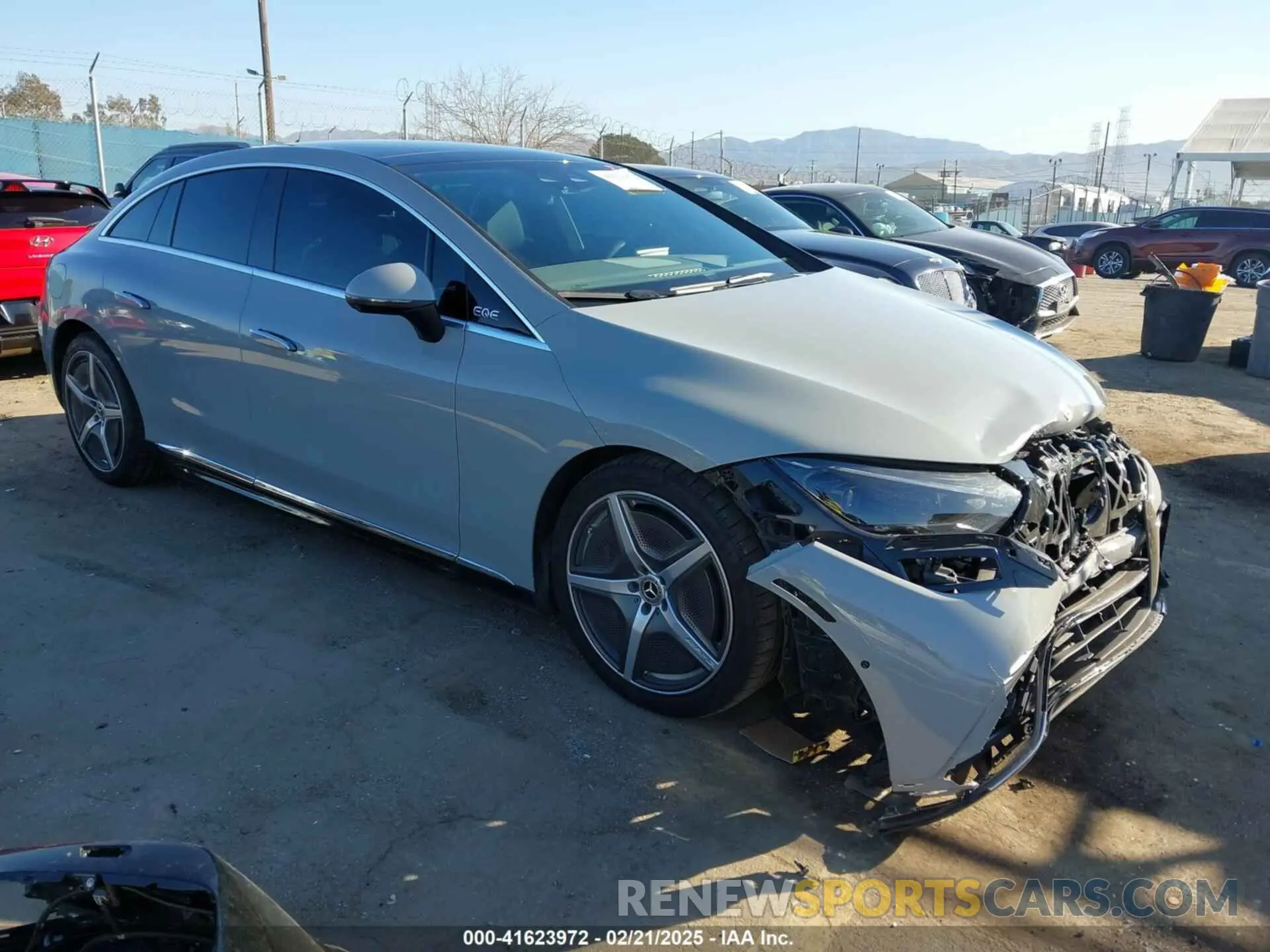 1 Photograph of a damaged car W1KEG2BB9PF035371 MERCEDES-BENZ EQE 350 2023