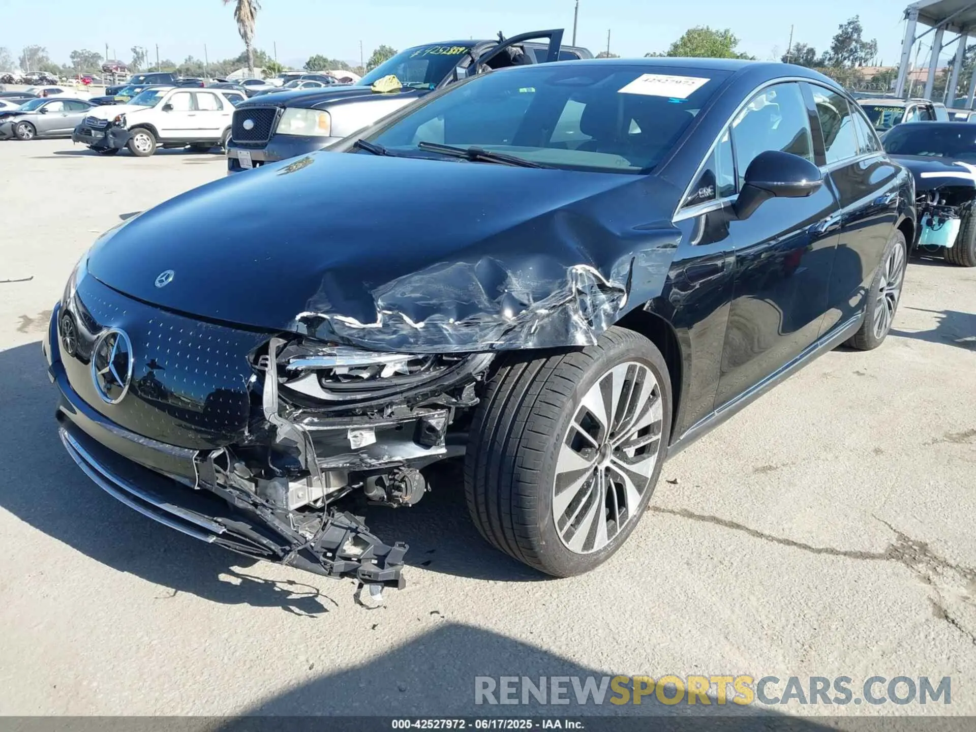 2 Photograph of a damaged car W1KEG2BB6RF059369 MERCEDES-BENZ EQE 350+ 2024