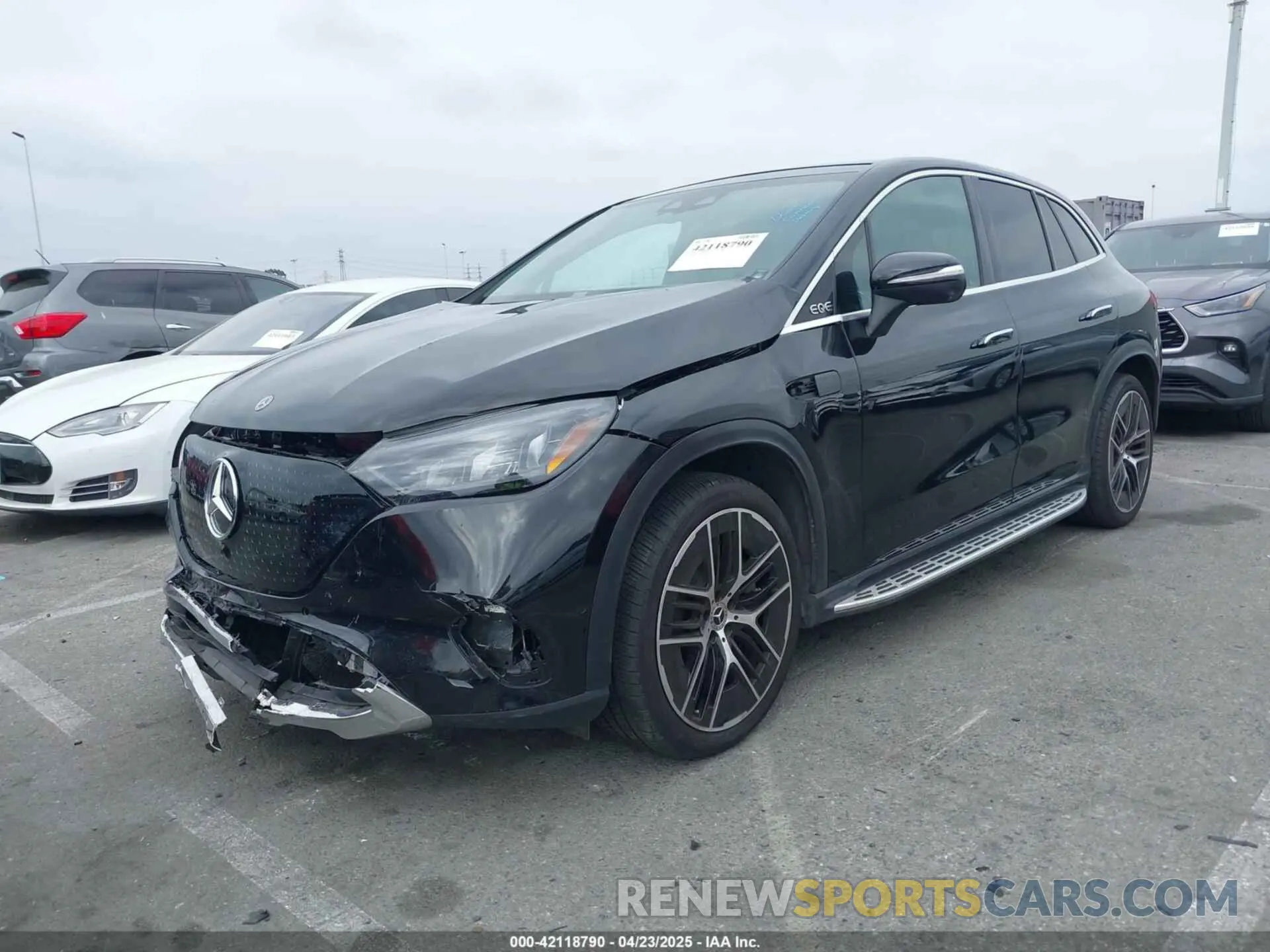 2 Photograph of a damaged car 4JGGM1CB3PA014027 MERCEDES-BENZ EQE 350 SUV 2023