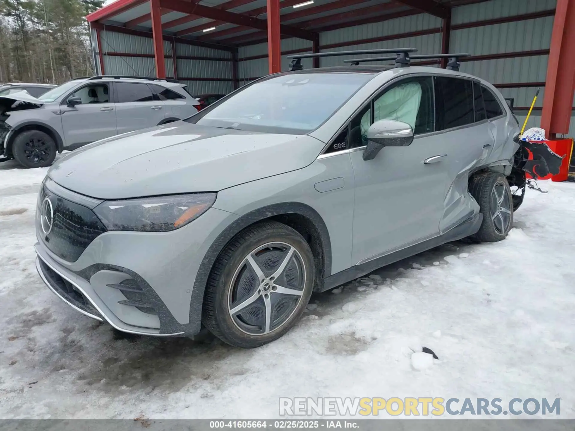 2 Photograph of a damaged car 4JGGM1CB8PA025265 MERCEDES-BENZ EQE 350 SUV 2023