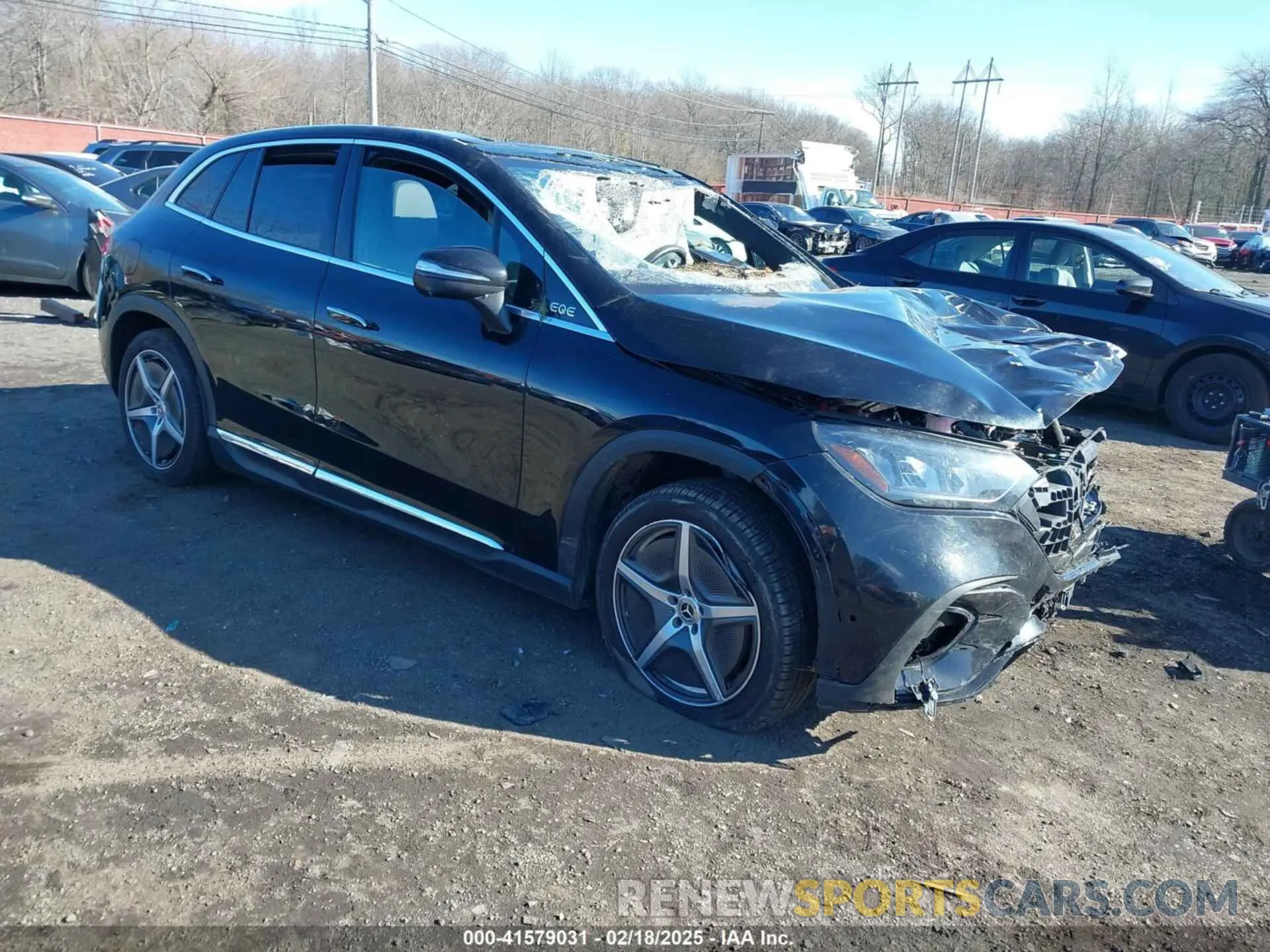 1 Photograph of a damaged car 4JGGM1CB9PA027655 MERCEDES-BENZ EQE 350 SUV 2023