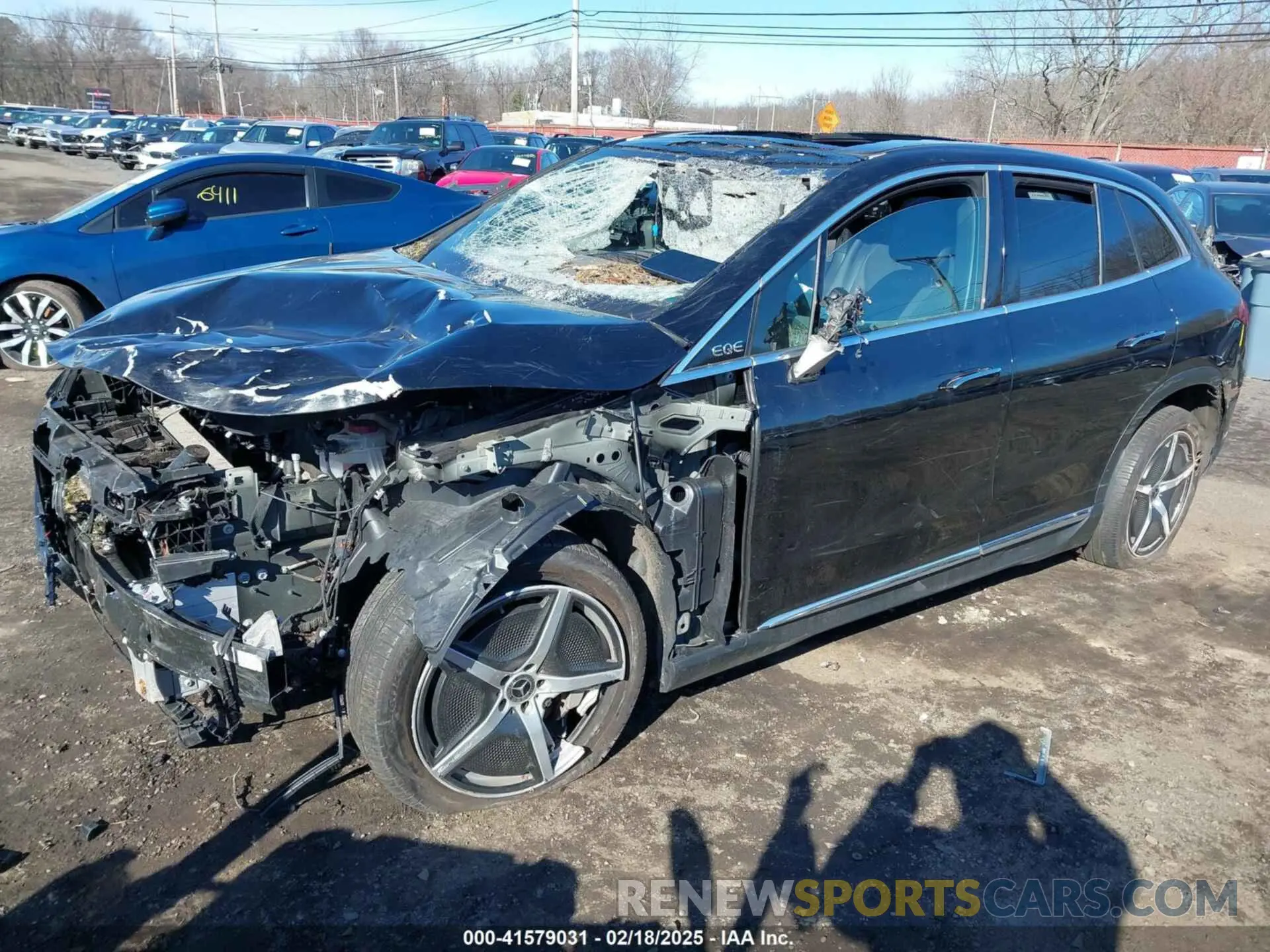 2 Photograph of a damaged car 4JGGM1CB9PA027655 MERCEDES-BENZ EQE 350 SUV 2023