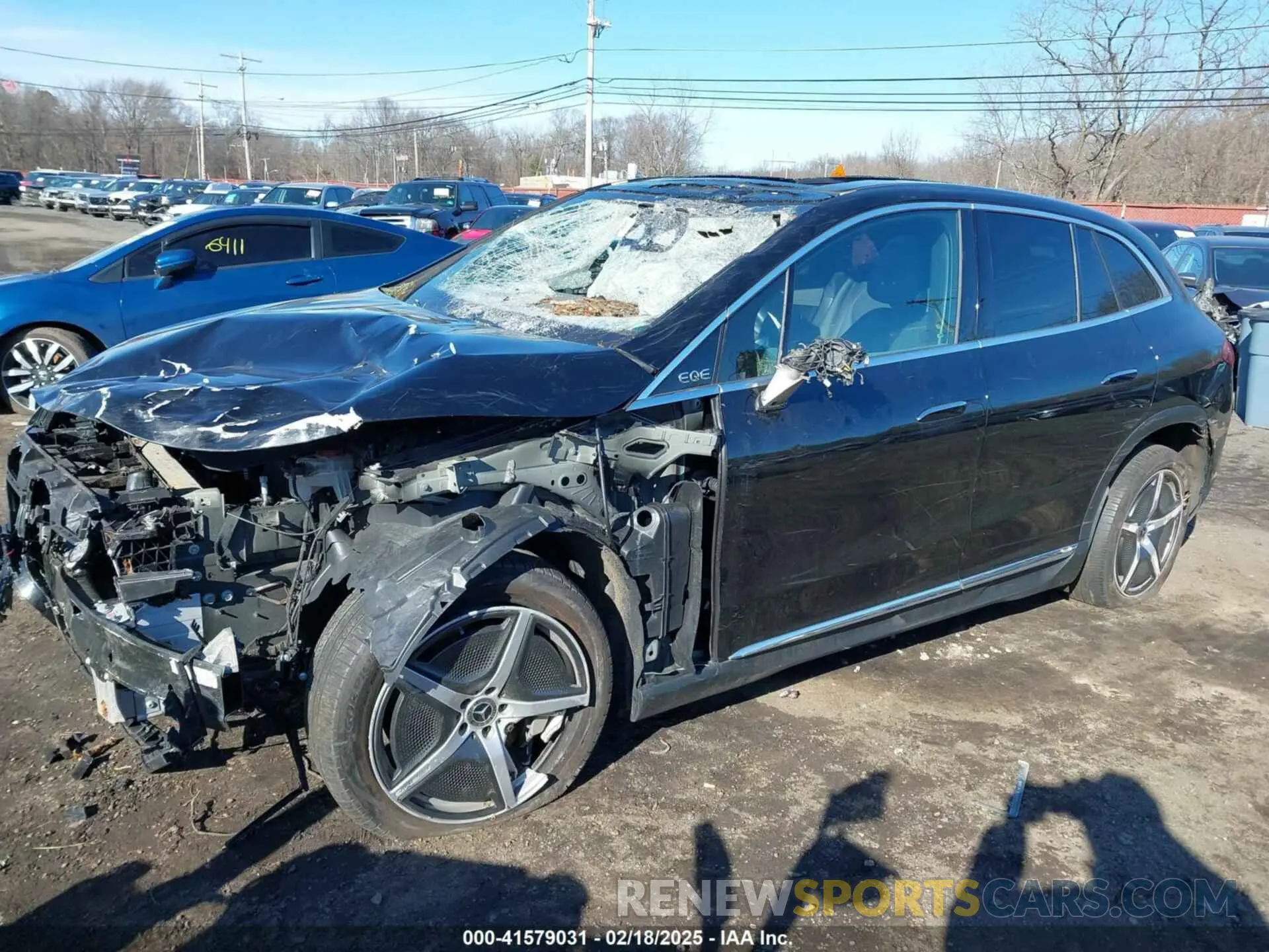 6 Photograph of a damaged car 4JGGM1CB9PA027655 MERCEDES-BENZ EQE 350 SUV 2023
