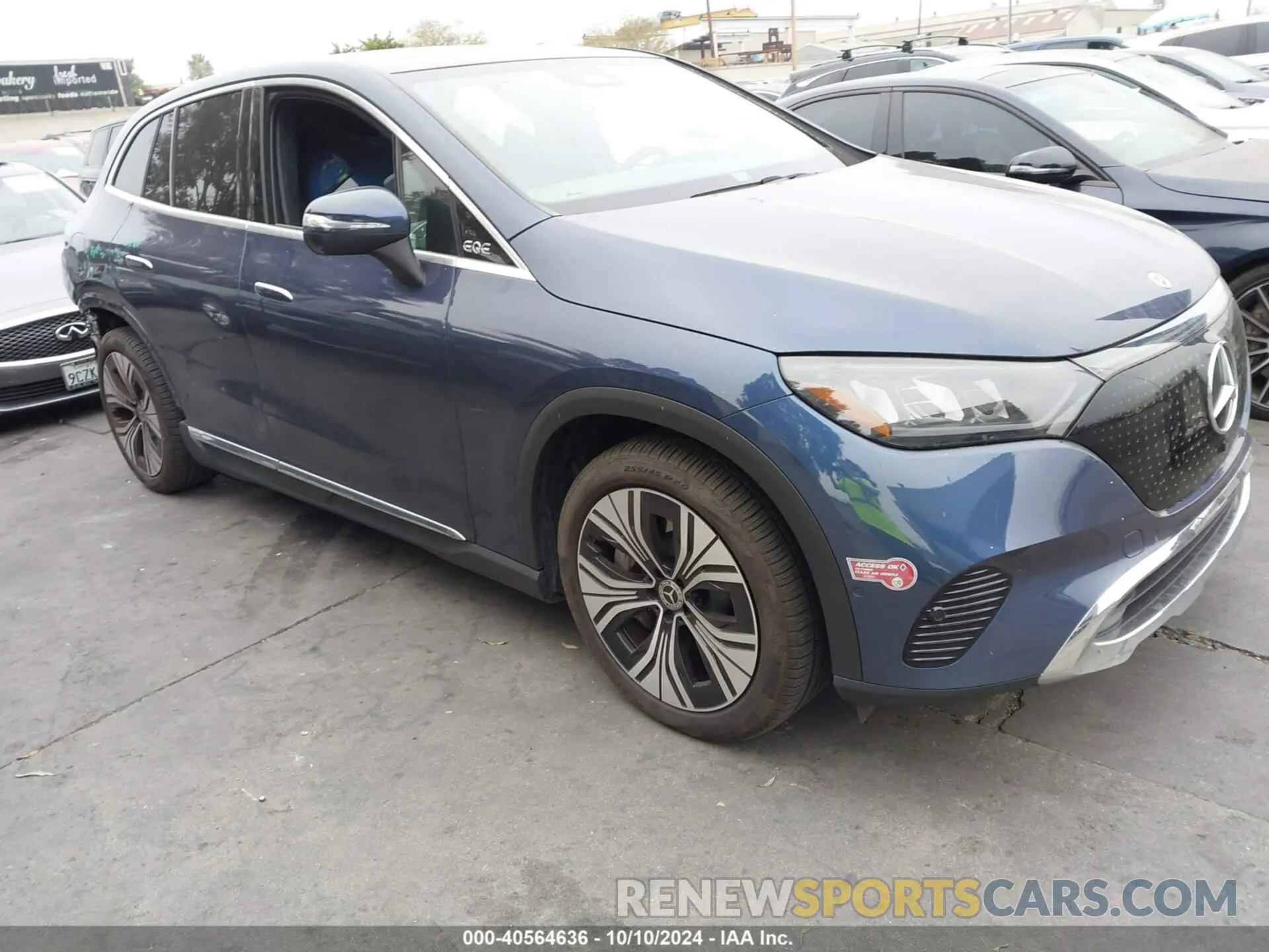1 Photograph of a damaged car 4JGGM1CBXPA038874 MERCEDES-BENZ EQE 350 SUV 2023