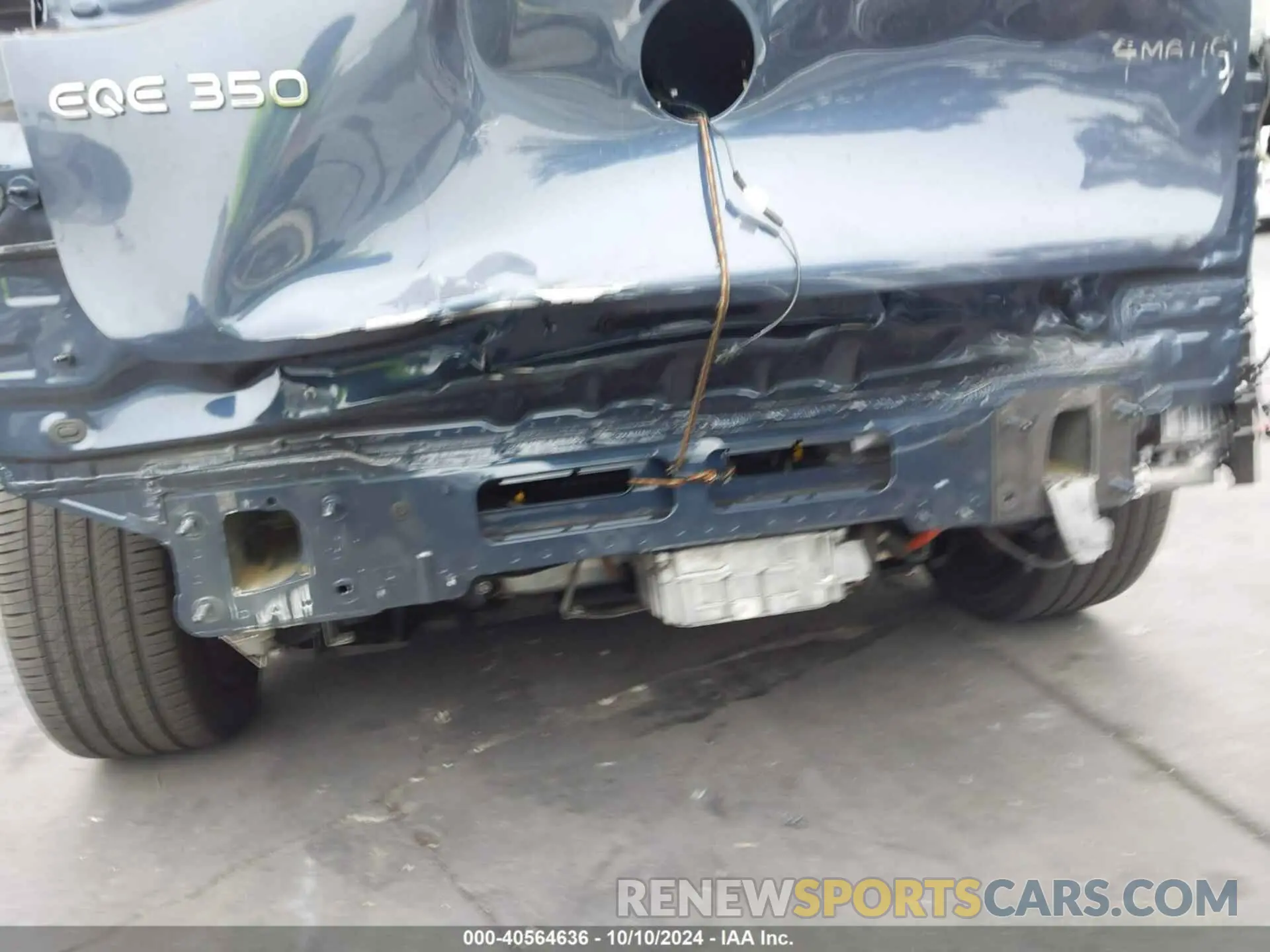 6 Photograph of a damaged car 4JGGM1CBXPA038874 MERCEDES-BENZ EQE 350 SUV 2023